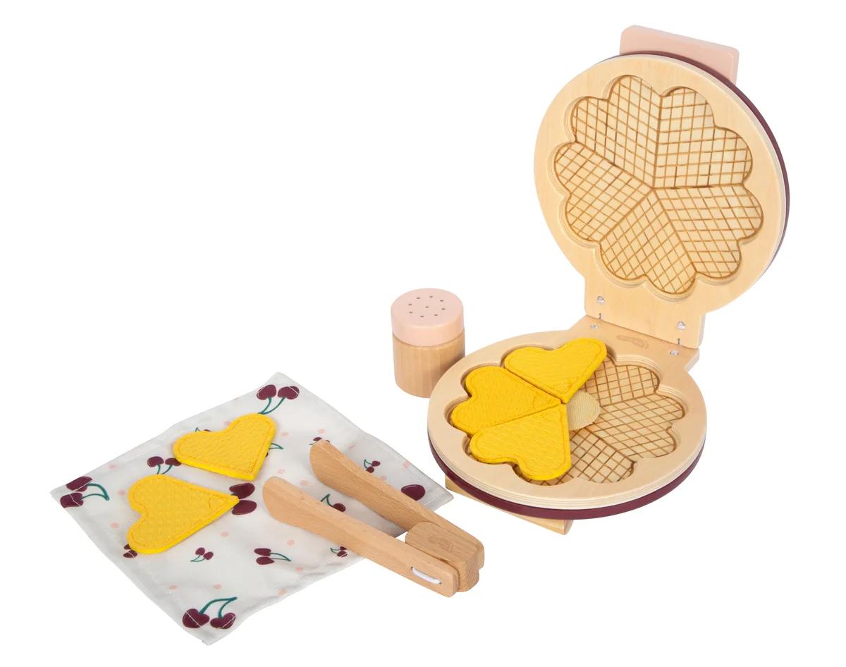small foot Waffeleisen-Set tasty – Rot